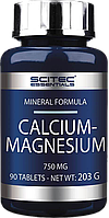 Комплекс мінералів Scitec Nutrition — Calcium-Magnesium 750 мг (90 таблеток)