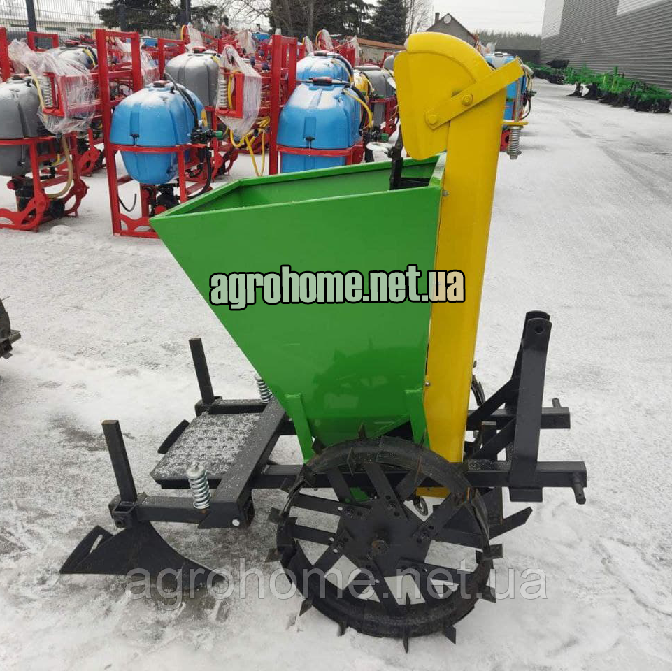 Картофелесажалка однорядная навесная Bomet. Картофелесадилка Бомет ...