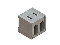 Блок бетонный монолитный 500х520х510 BetoMax БМВ-32.52.51-Б-4