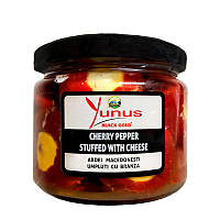 Перець чері фарширований сиром Yunus 290 г