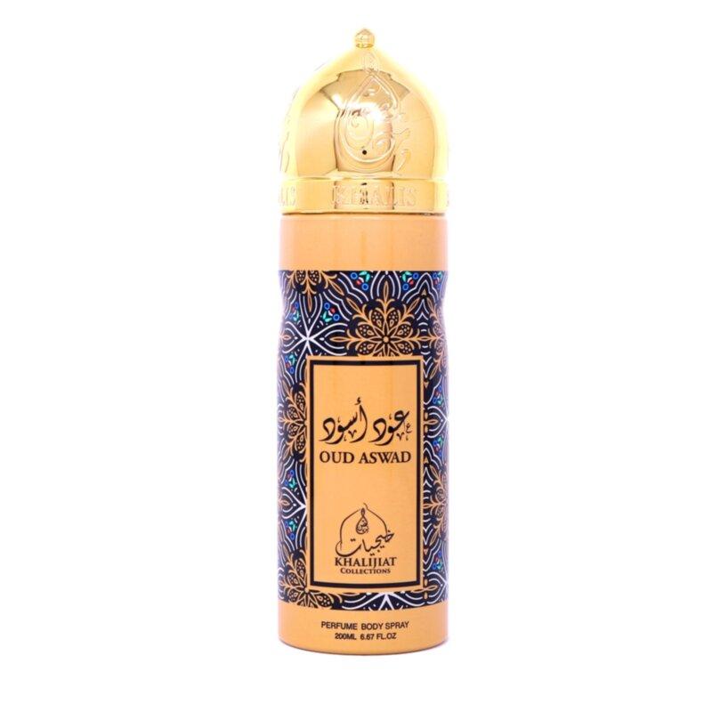 Дезодорант Oud Aswad 200 ml Khalis