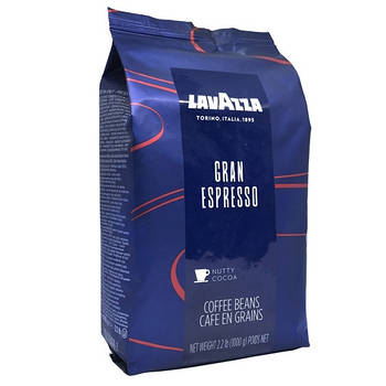 Кава в зернах Gran Espresso Lavazza 1 кг
