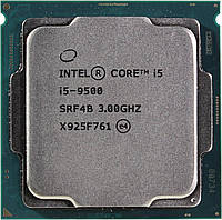 Процессор Intel Core i5-9500 3.00GHz/9MB/8GT/s (SRF4B) s1151 V2, tray