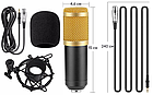 Мікрофон студійний DM 800U | Професійний мікрофон | Конденсаторний мікрофон, фото 8