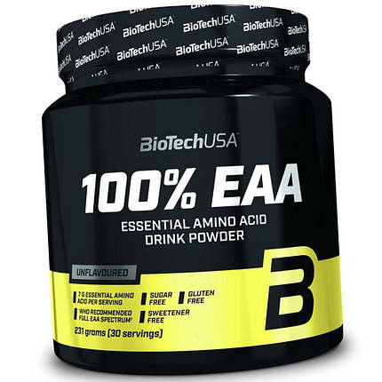 Кращі комплексні амінокислоти в порошку BioTech 100% ЕАА 231 g, фото 3
