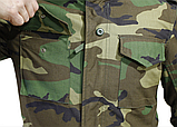 Куртка тактична М-65 Alpha Industries Woodland Camo DPM, фото 3