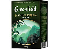 Чай зелений листовий з ароматом жасмину Jasmine Dream Greenfield 100 г