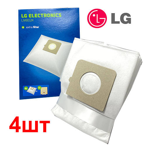 Купить Мешки для пылесоса lg одноразовые 4 шт LMB02K, цена 192 ₴ — Prom ...