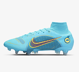 Оригінальні футбольні бутси Nike Mercurial Superfly 8 Elite SG-PRO Anti-Clog Traction (DJ2840-484)
