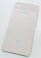 Задня кришка для Google Pixel 3 XL, рожева, Not Pink, оригінал