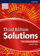 Учебник Solutions Third Edition Pre-Intermediate Student's Book или Workbook