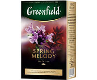 Чай чорний листовий з запашними травами Spring Melody Greenfield 100 г