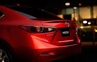 Спойлер на багажник Mazda 3 седан 2014-2019 новый