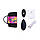 Вібратор в трусики FeelzToys Panty Vibrator Black з пультом ДУ, 6 режимів роботи, сумочка-чохол, фото 6