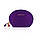 Виброяйцо Rianne S: Pulsy Playball Deep Purple с вибрирующим пультом Д/У, косметичка-чехол, 10 режимов работы, фото 3