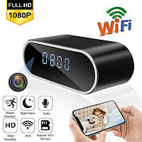 Часы камера OLM NF-108 с датчиком движения ночной съемкой аккумулятором cкрытая IP-камера WiFi