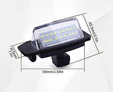 LED підсвітка номера для CITROEN (Сітроен) C-Crosser 2007-2013, фото 3