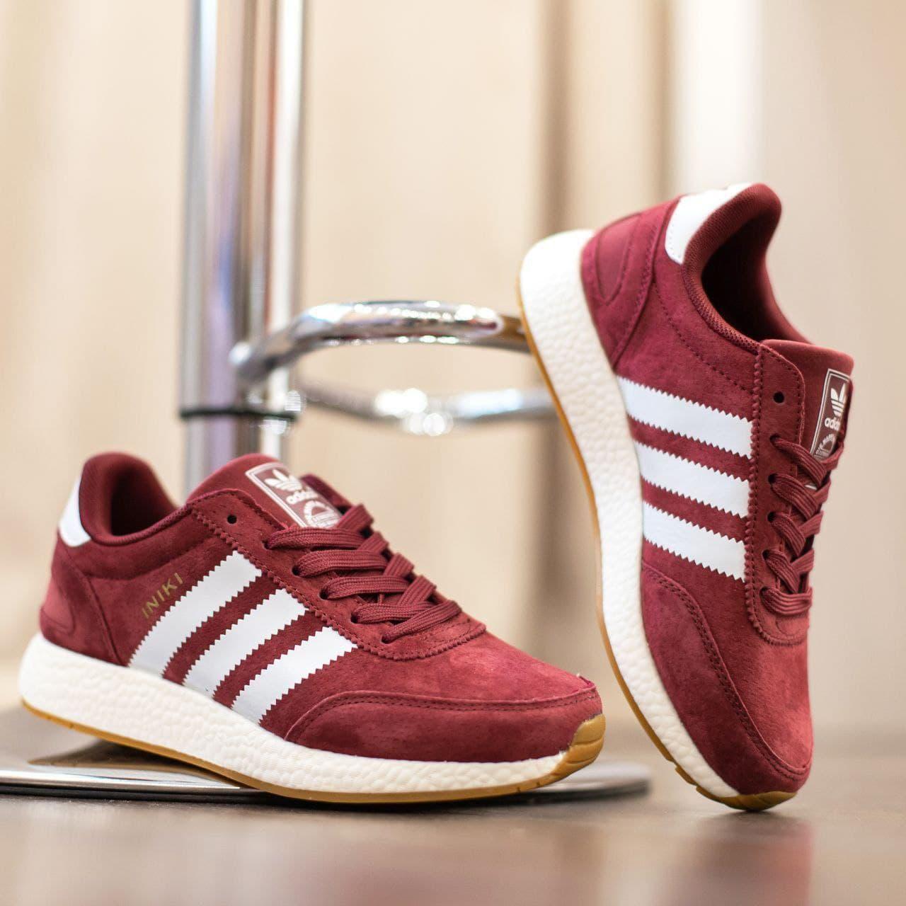 Adidas iniki on sale bordo