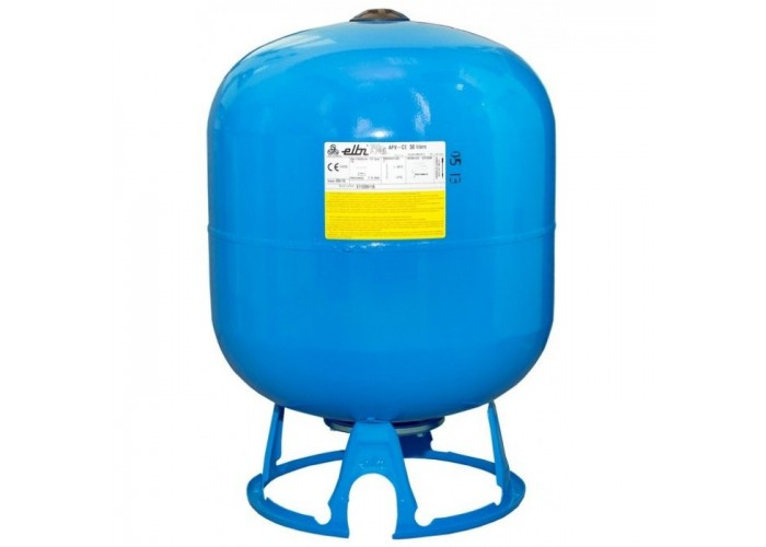 Гідроакумулятор для води АFV 100 CE Елбі, гідробак для водопостачання вертикальний на ніжках, фото 1