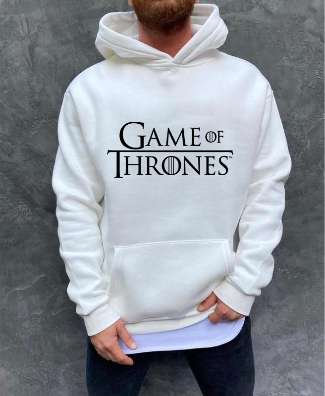 Чоловіче худі на флісі з принтом "Game of Thrones" Ігри престолів