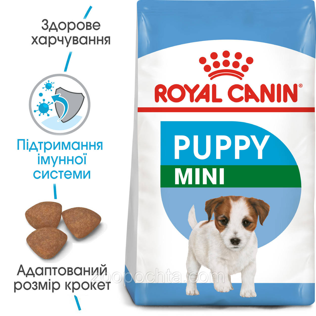 Сухий корм Royal Canin Mini Puppy (Роял Канін Міні Паппі) для цуценят дрібних порід, 2КГ