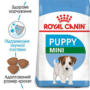 Сухий корм Royal Canin Mini Puppy (Роял Канін Міні Паппі) для цуценят дрібних порід, 2КГ