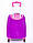 Дитяча валіза на 4 коліщатках Холодне Серце 25 літрів, колір рожевий, фото 3