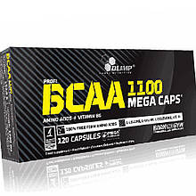 Всаа в капсулах Бсаа Olimp BCAA Mega 1100 120 капс