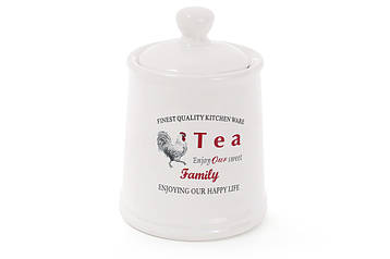 Банка керамічна для чаю Family  650мл
