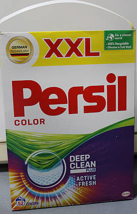 Пральний порошок Persil Color Deep Clean XXL 3.380 kg (52пр)