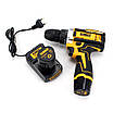 Акумуляторний шуруповерт DeWALT DCF680G2F (12V 2AH) з набором інструментів. Шуруповерт Деволт, фото 6