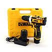 Акумуляторний шуруповерт DeWALT DCF680G2F (12V 2AH) з набором інструментів. Шуруповерт Деволт, фото 8