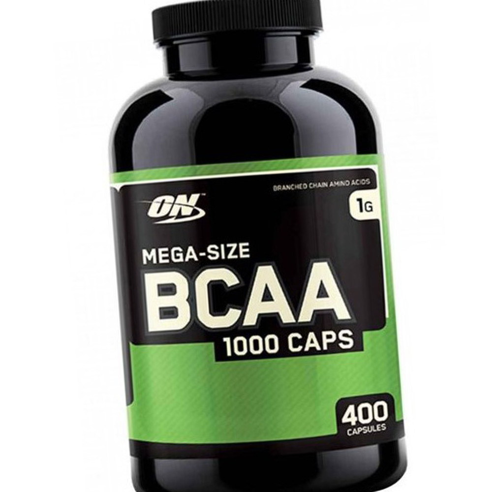 BCAA амінокислоти Бсаа Optimum BCAA 1000 400 капсул