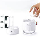 Ультразвуковий зволожувач повітря 500 мл з підсвічуванням Humidifier H2O / Безшумний аромадиффузор, фото 9