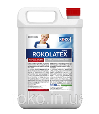 Грунт Rokolatex Plus (концентрат 5 л) пр-во Чехія