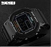 Чоловічий спортивний годинник Skmei 1134 (Чорний з чорним екраном), фото 5
