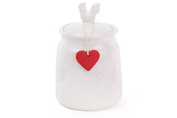 Банка керамічна для зберігання сипких продуктів,  800мл