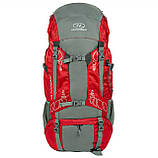 Рюкзак туристичний Highlander Discovery 85 Red, фото 4