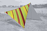Тент High Peak Bent Caribbean Canvas AO Stripe Lime Punch (50008), фото 3