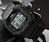 Чоловічий спортивний годинник Skmei 1134 (Чорний з білим екраном), фото 7
