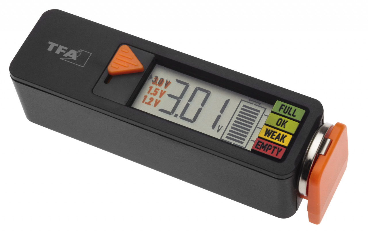 Тестер батарейок і акумуляторів BatteryCheck TFA 98112601, фото 1