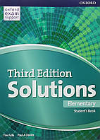 Учебник Solutions Third Edition Elementary Student's Book или Workbook