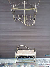 Пуфик кований профіль малий, фото 2