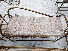 Пуфик кований профіль малий, фото 5