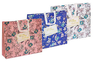 Сумка господарська із нетканого матеріалу з ручками 48*42*13см ООПТ (12)