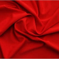 Ткань Дайвинг однотонный Красный