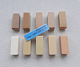 Набір твердого універсального воску для ремонту плитки, меблів, ламінату Nearby 10 шт. * 2.5 см, фото 4