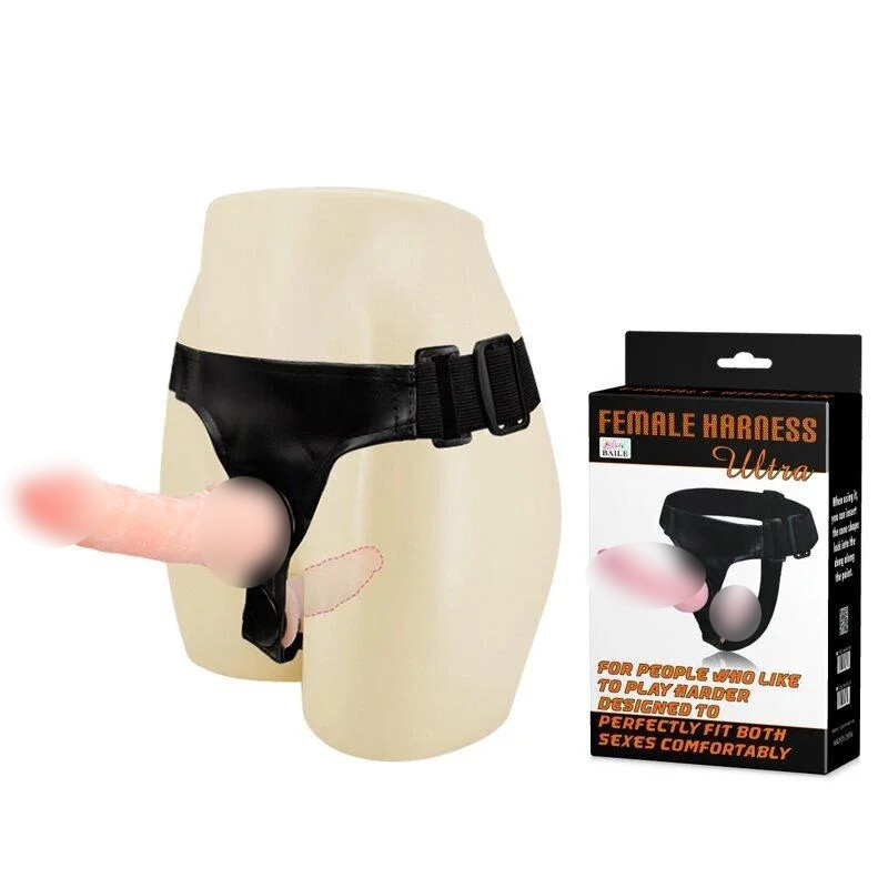 Страпон з вагінальної пробкою "Female Harness Ultra" BW-022020