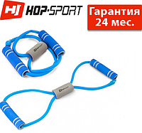 Эспандер резиновый с ручками Hop Sport модель: HS-L042YG