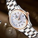 Чарівний жіночий годинник, Часи жіночі стильні наручні сірі, фото 6